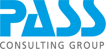 dunkles Logo von PASS Consulting Group